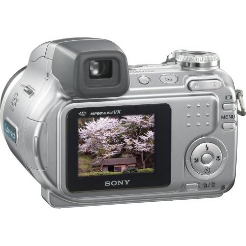 소니 Sony Cybershot DSC-H2 6MP Digital Camera with 12x Optical Image Stabilization Zoom (OLD MODEL)