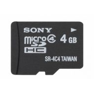 Sony 4GB Class 4 Micro SDHC Memory Card (SR4A4/TQMN)