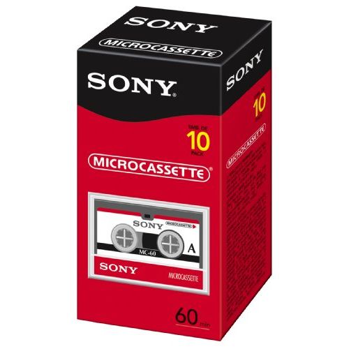 소니 Sony 60 Minute Micro Cassette 10-Pack (Discontinued by Manufacturer)