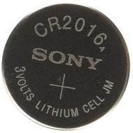 Sony CR2016 3 Volt Lithium Manganese Dioxide Batteries, Genuine Sony Blister Packaging (20 Pieces)