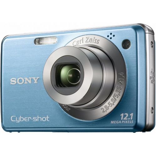 소니 Sony Cybershot DSC-W220 12MP Digital Camera with 4x Optical Zoom with Super Steady Shot Image Stabilization (Light Blue) (OLD MODEL)