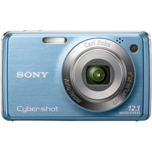 소니 Sony Cybershot DSC-W220 12MP Digital Camera with 4x Optical Zoom with Super Steady Shot Image Stabilization (Light Blue) (OLD MODEL)