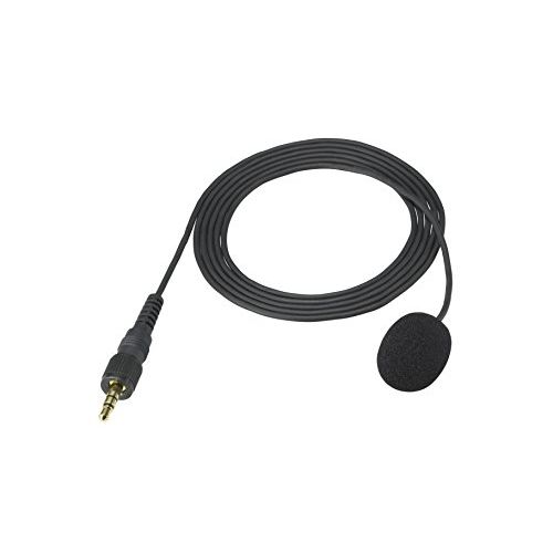 소니 Sony ECMX7BMP Electret Condenser Lavalier Microphone for UWP Series, Black