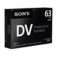 Sony DVM63PS MiniDV 63min Professional Standard - 10 Pack