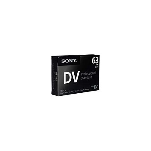 소니 Sony DVM63PS MiniDV 63min Professional Standard - 10 Pack