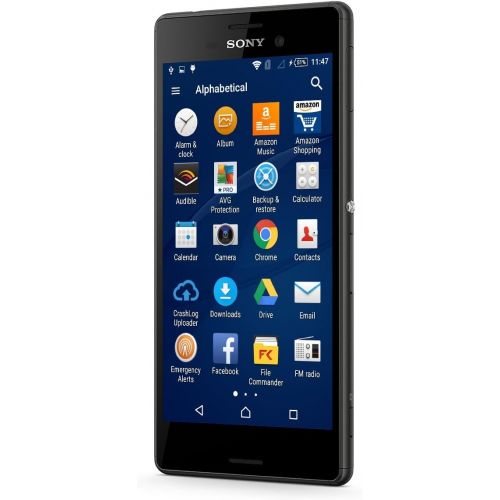 소니 Sony Xperia M4 Aqua 16GB GSM/LTE Unlocked Cell Phone - Black (U.S. Warranty)