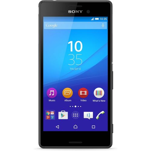 소니 Sony Xperia M4 Aqua 16GB GSM/LTE Unlocked Cell Phone - Black (U.S. Warranty)