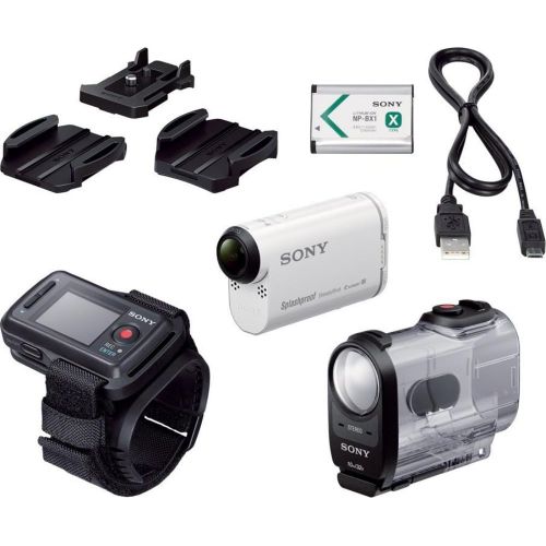 소니 Sony HDR-AS200VR/W Action Cam + Live View?Remote Kit