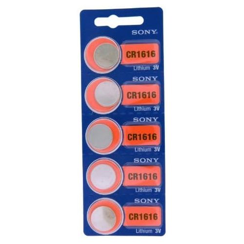 소니 10 Sony Lithium 3V Batteries Size CR1616 (2 Packs of 5)