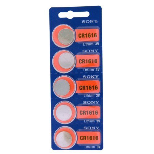 소니 10 Sony Lithium 3V Batteries Size CR1616 (2 Packs of 5)