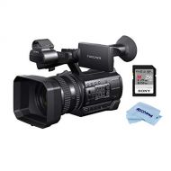 Sony HXR-NX100 Professional Compact Camcorder 256GB SF-M Series UHS-II SDXC Memory Card, Microfiber Cloth