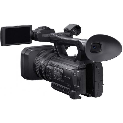 소니 Sony HXR-NX100 Professional Compact Camcorder 256GB SF-M Series UHS-II SDXC Memory Card, Microfiber Cloth