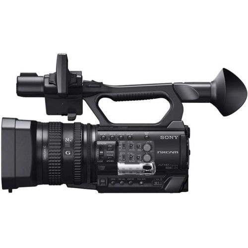 소니 Sony HXR-NX100 Professional Compact Camcorder 256GB SF-M Series UHS-II SDXC Memory Card, Microfiber Cloth