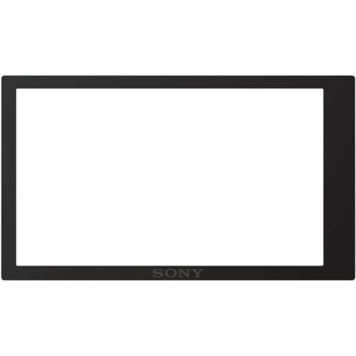 소니 Sony PCKLM17 Screen Protect Semi-Hard Sheet for Sony Alpha A6000 (Black)