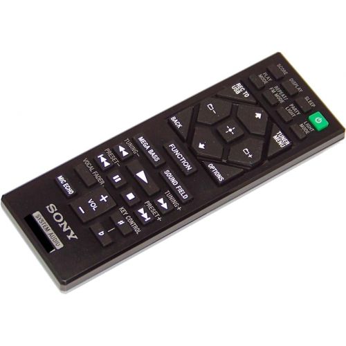 소니 OEM Sony Remote Control Originally Shipped with: HCDSHAKE10, HCD-SHAKE10, HCDSHAKE30, HCD-SHAKE30, SHAKEX30, SHAKE-X30