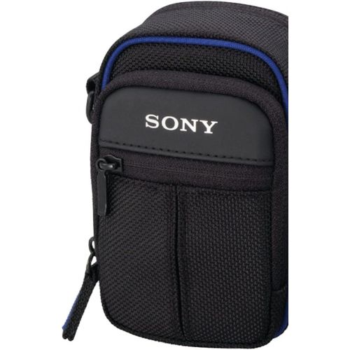 소니 Sony LCSCSJ Soft Carrying Case for Sony S, W, T, and N Series Digital Cameras , Black