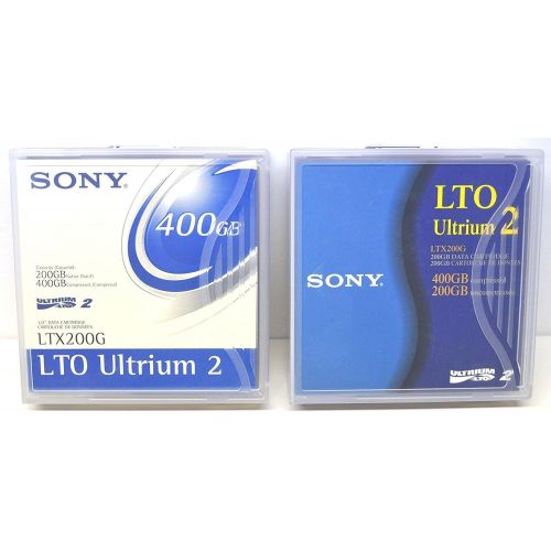 소니 Sony LTX200G LTO Ultrium Tape Cartridge LTO-2 200GB (Native) / 400GB