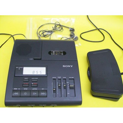 소니 Sony Bm850 Bm-850 Microcassette Transcription Transcriber Machine