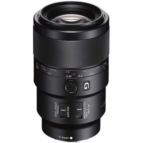 소니 Sony FE 90mm f/2.8 Macro G OSS Lens - Bundle with Hoya NXT Plus 62mm 10-Layer HMC UV Filter, Hoya 62mm NXT Circular Polarizer Filter, Cleaning Kit, Microfiber Cloth