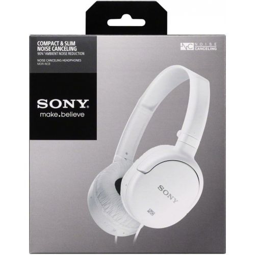 소니 Sony MDRNC8/WMI Noise Canceling Headphone, White