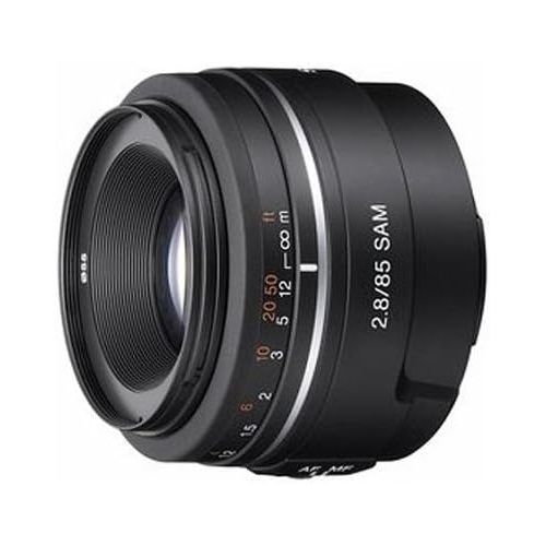 소니 Sony Alpha SAL85F28 85mm f/2.8 A-mount Standard & Medium Telephoto Fixed Lens (Black)