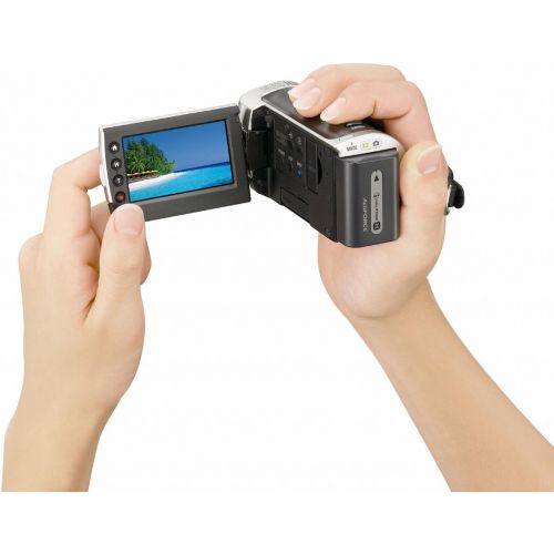 소니 Sony HDR-CX100 AVCHD HD Camcorder with Smile Shutter & 10x Optical Zoom (Black) (Discontinued by Manufacturer)