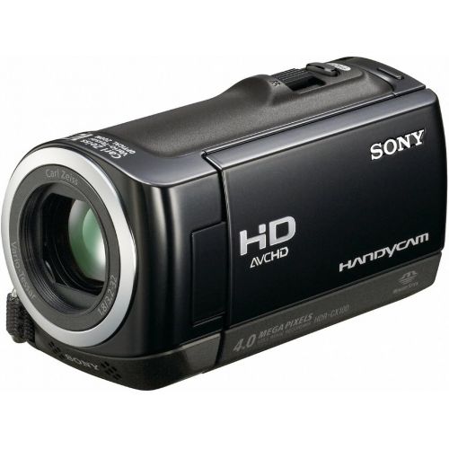 소니 Sony HDR-CX100 AVCHD HD Camcorder with Smile Shutter & 10x Optical Zoom (Black) (Discontinued by Manufacturer)