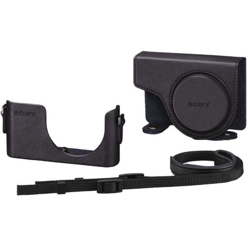 소니 Sony LCJ-WD/B Jacket Case for the DSC-WX300 (Black)