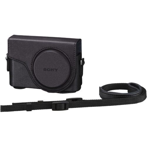 소니 Sony LCJ-WD/B Jacket Case for the DSC-WX300 (Black)