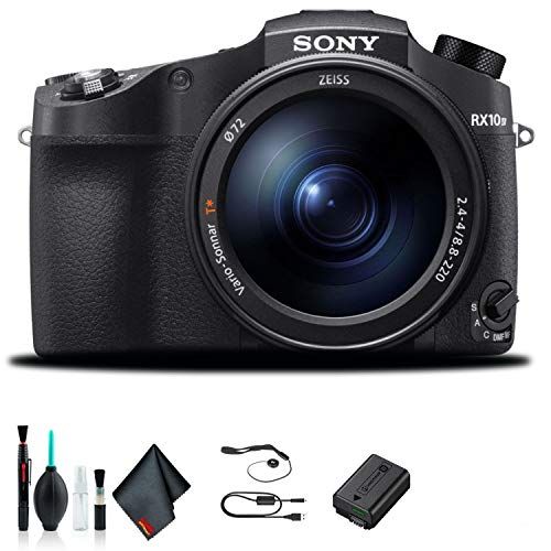 소니 Sony Cyber-Shot DSC-RX10 IV Camera DSCRX10M4/B Starter Kit