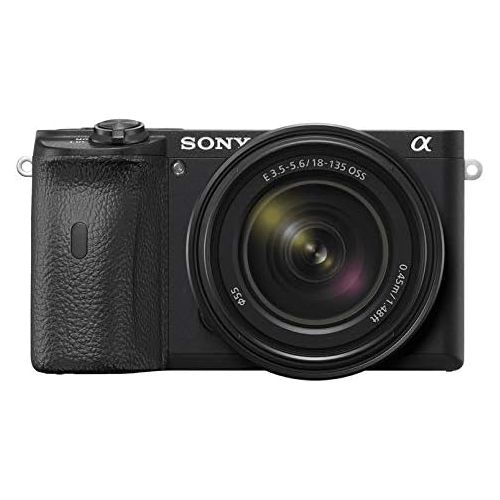 소니 SONY ILCE-6600M CAEMARA CON MONTURA TIPO E Y SENSOR APS-C CUERPO + LENTE ZOOM 18-135 mm