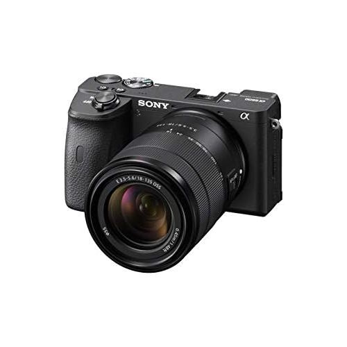 소니 SONY ILCE-6600M CAEMARA CON MONTURA TIPO E Y SENSOR APS-C CUERPO + LENTE ZOOM 18-135 mm