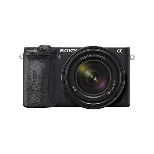 소니 SONY ILCE-6600M CAEMARA CON MONTURA TIPO E Y SENSOR APS-C CUERPO + LENTE ZOOM 18-135 mm