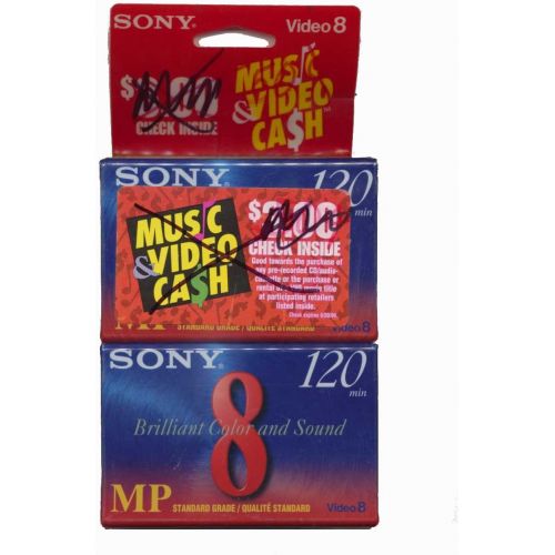 소니 Sony P6120MPR/2 Standard-Grade 8mm Metal Particle Videocassette