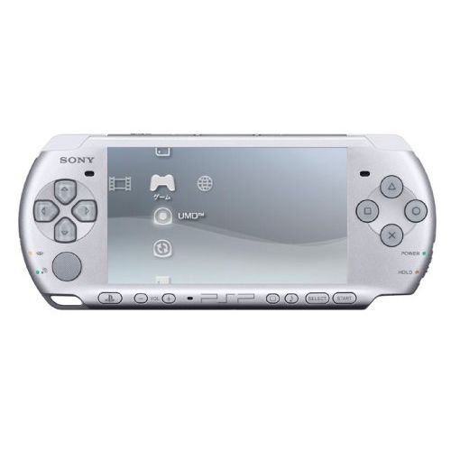 소니 SONY PSP Playstation Portable Console JAPAN Model PSP-3000 Mystic Silver (Japan Import)