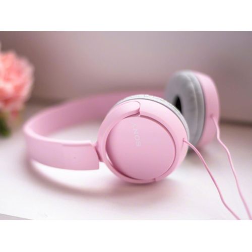 소니 Sony Dynamic Foldable Headphones MDR-ZX110-P (Pink)