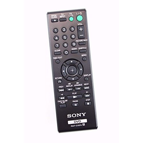 소니 Sony RMT-D197A DVD Player Remote Control for DVP-SR201P, DVP-SR210P, DVP-SR405P, DVP-SR510H