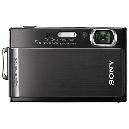 소니 Sony Cybershot DSCT300/B 10.1MP Digital Camera with 5x Optical Zoom with Super Steady Shot (Black)