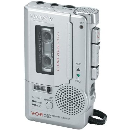 소니 Sony M-850V Pressman Microcassette Recorder