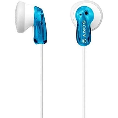 소니 Sony MDR-E9LP/BLU - Headphones - Ear-Bud - Wired - 3.5 mm Jack - Blue