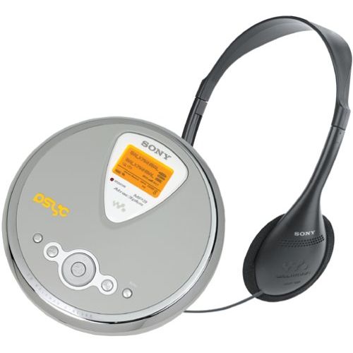 소니 Sony D NE300 Psyc ATRAC Walkman Portable CD Player (Gray)