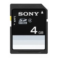 Sony SF4N4/TQM 4GB SDHC Class 4 Memory Card