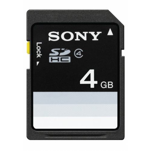 소니 Sony SF4N4/TQM 4GB SDHC Class 4 Memory Card