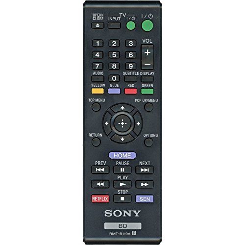 소니 Original Remote Control for Sony RMT-B119A Replacement Blu-ray Disc Player Bd