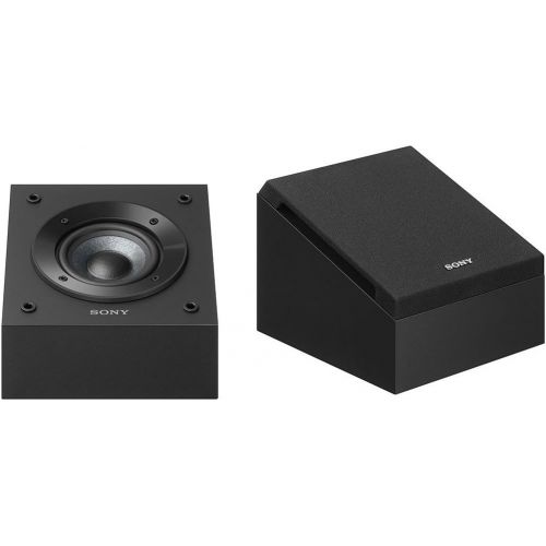 소니 Sony Dolby Atmos Enabled Speakers Pair 2018 Model Bundle with Monoprice Select Series 16 AWG Speaker Wire 100ft and Deco Gear 6 x 6 inch Microfiber Cleaning Cloth