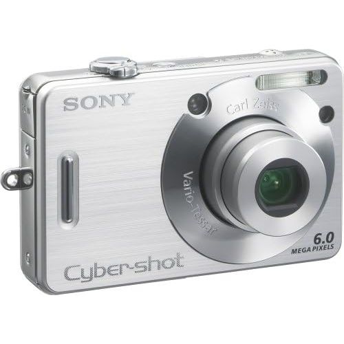 소니 Sony Cybershot DSCW50 6MP Digital Camera with 3x Optical Zoom