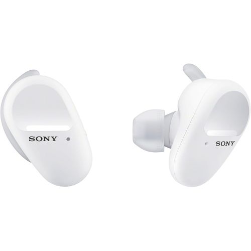 소니 Sony WF-SP800N True Wireless Noise-Cancelling In-Ear Headphones - White