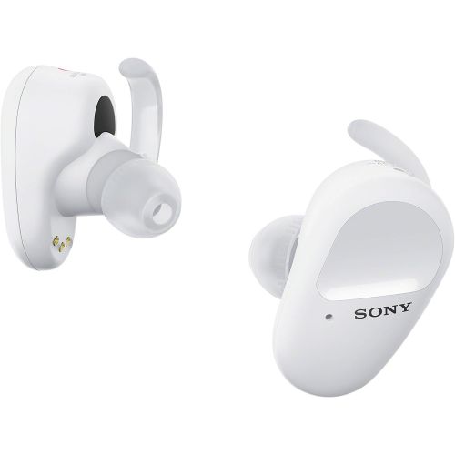 소니 Sony WF-SP800N True Wireless Noise-Cancelling In-Ear Headphones - White