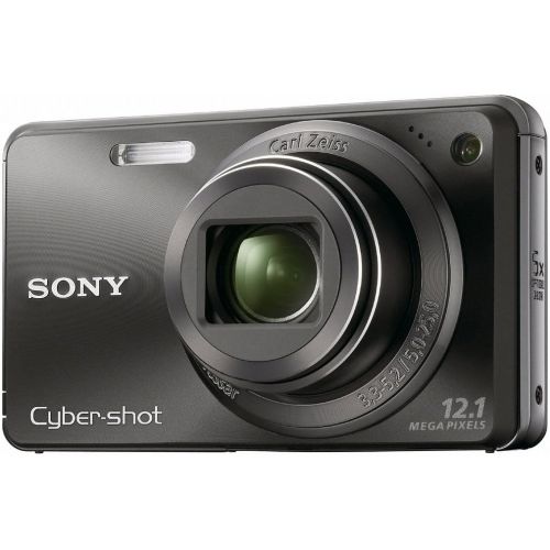 소니 Sony Cyber-shot DSC-W290 12.1 MP Digital Camera with 5x Optical Zoom and Super Steady Shot Image Stabilization (Black) (Discontinued by Manufacturer)