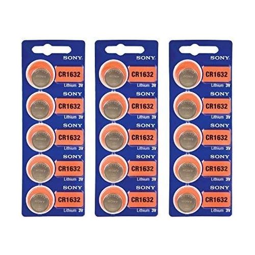 소니 15pcs SONY CR1632 3v Lithium Coin Cell Battery BR1632 DL1632